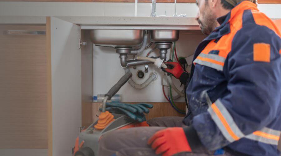 Professional slab leak plumber services in Hockley, TX